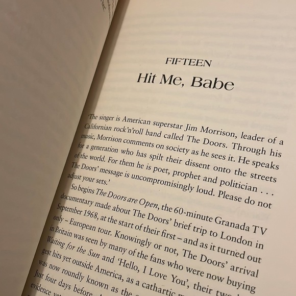 The Doors Jim Morrison Biography Love Becomes A Funeral Fyre Mick Wall Book New - Picture 5 of 6